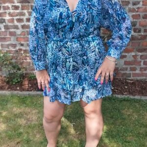 Robe bleue