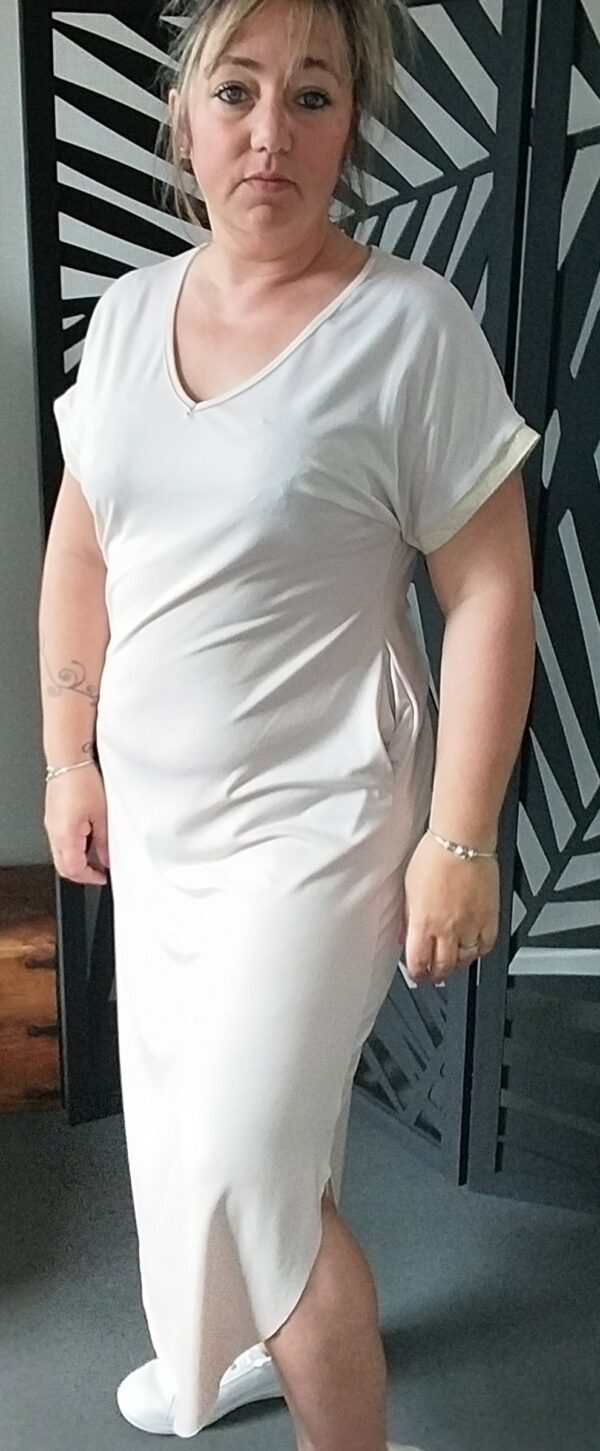 Robe longue fendue - Image 4