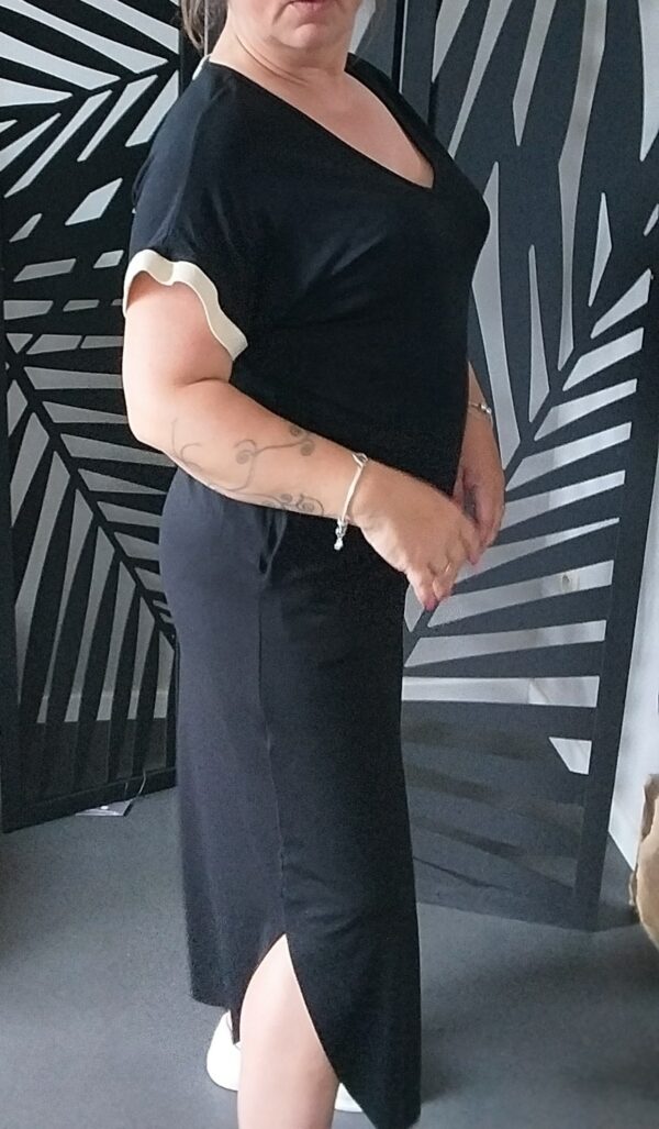 Robe longue fendue - Image 5