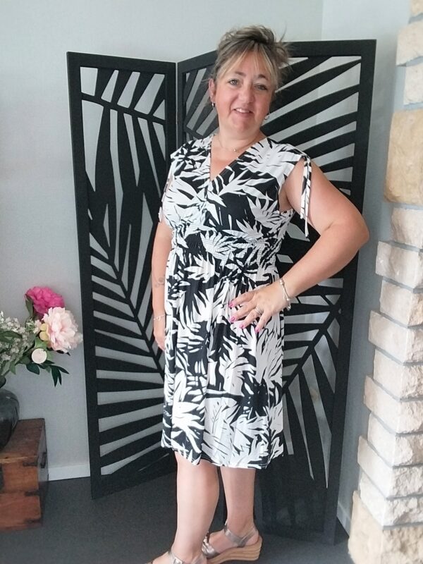 Robe feuillage - Image 2