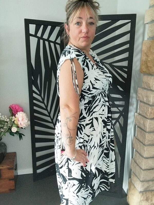 Robe feuillage - Image 4