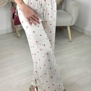 Pantalon gaz de coton