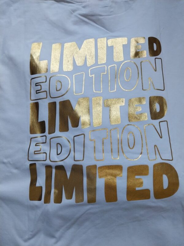 Tee-shirt "limited edition" imprimé dos - Image 3