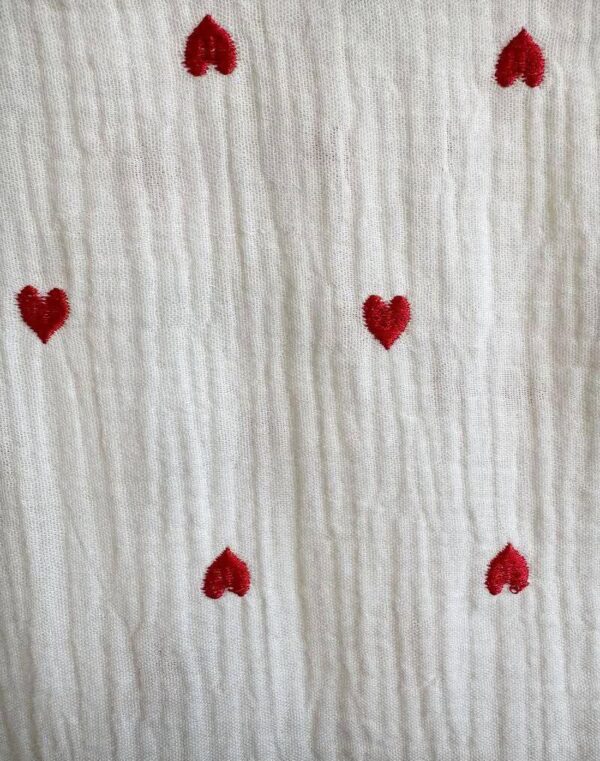 Jupe short petits coeurs - Image 2
