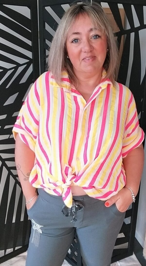 Chemise fluo