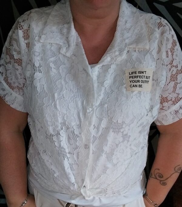 Chemise en dentelle
