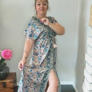 Robe Bohémienne fendue